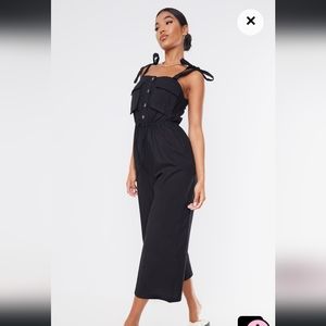 Pretty Little thing wide leg cropped jumpsuit